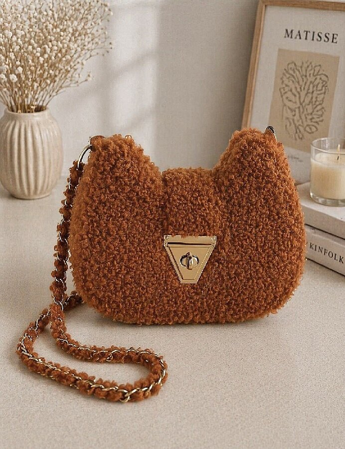 GORA,ÇANTA KANVASI KEDİ MODEL (42*19) - 3