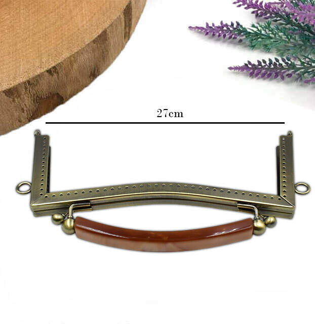 GORA,METAL ÇANTA SAPI AKRİLİK TUTMALI ALT-78 [27 CM] - 3