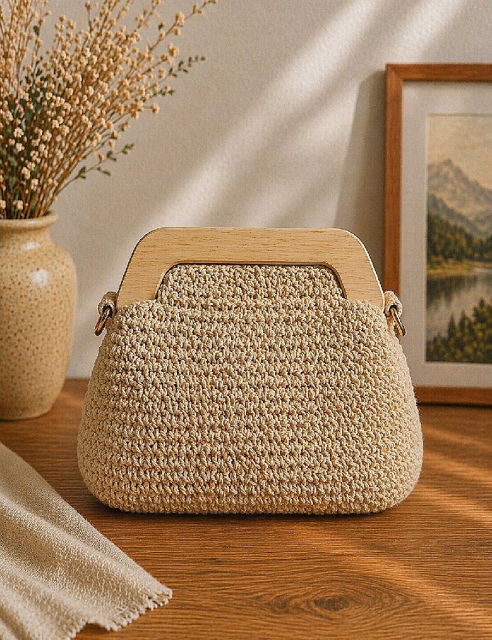 GORA,MIKNATISLI BURS 22 KÖŞELİ 20 CM AHŞAP - 4