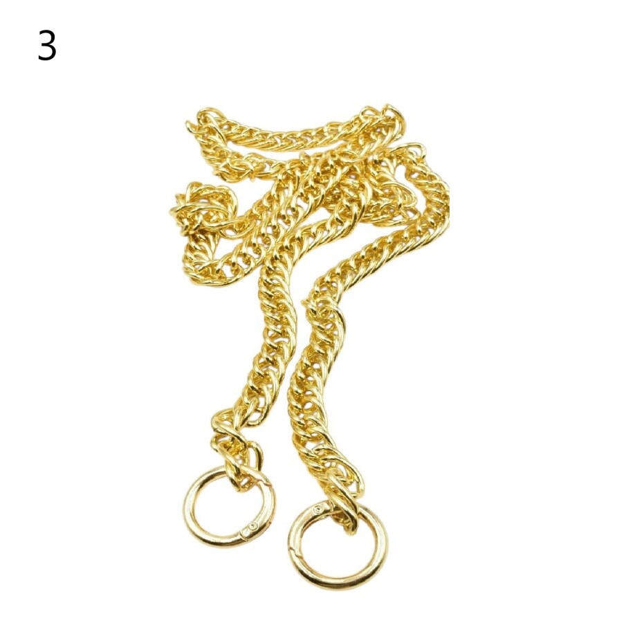 GORA,ZİNCİR 2.3 MM ÇİFT ÖRGÜ HALKALI ALÜMİNYUM ZİNCİR - 3