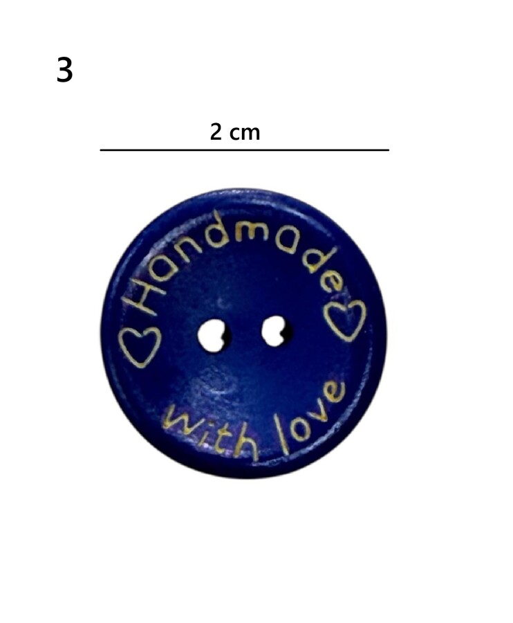 GORA,HANDMADE DÜĞME - 3