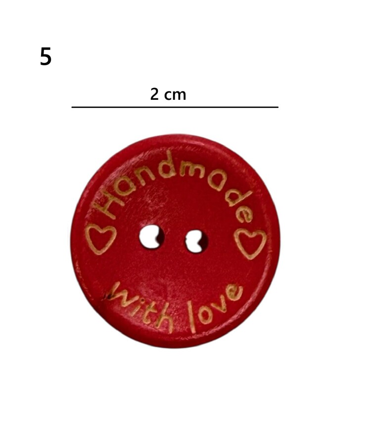 GORA,HANDMADE DÜĞME - 5