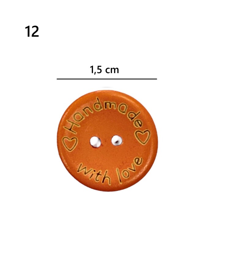 GORA,HANDMADE DÜĞME - 12