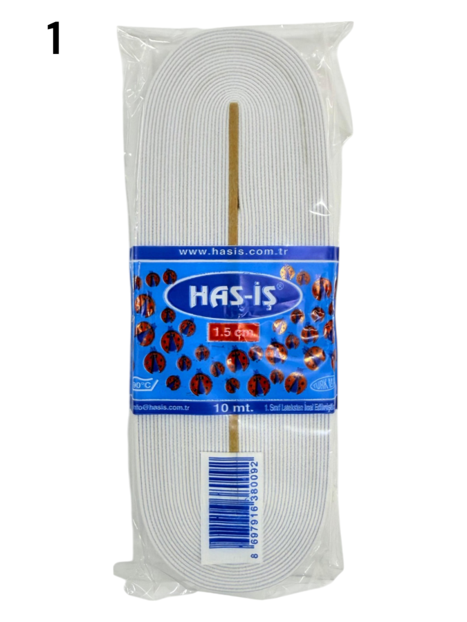 HASİŞ,15 MM LASTİK - 1