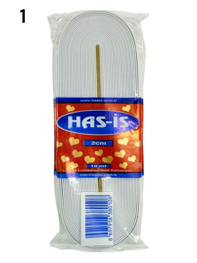 HASİŞ,20 MM LASTİK - 1