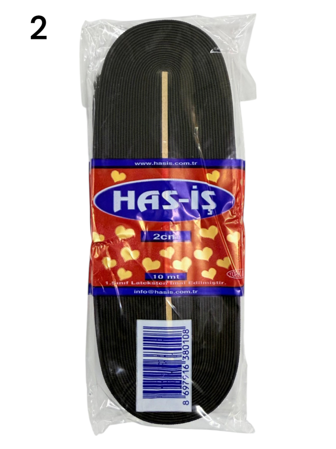 HASİŞ,20 MM LASTİK - 2