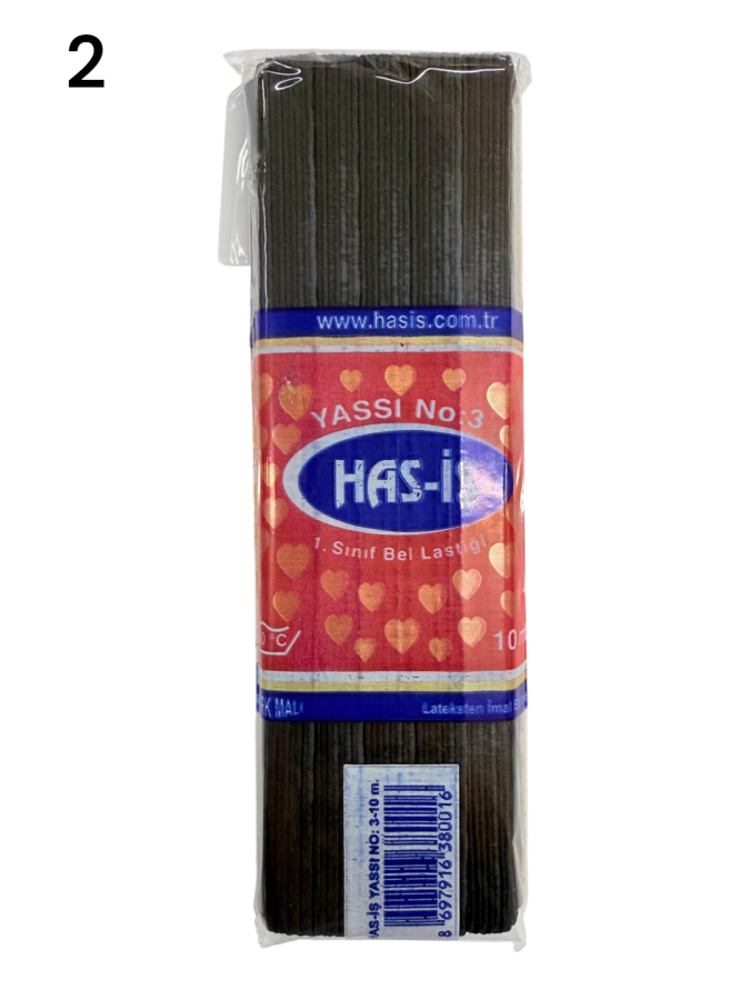 HASİŞ,YASSI LASTİK NO:3 - 2