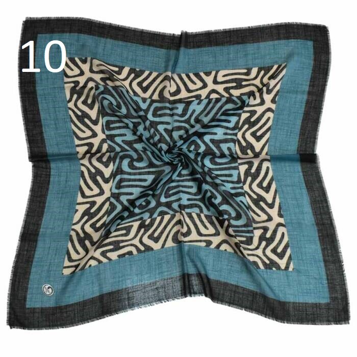 HUZURLU,DESENLİ FLAMLI EŞARP - 9