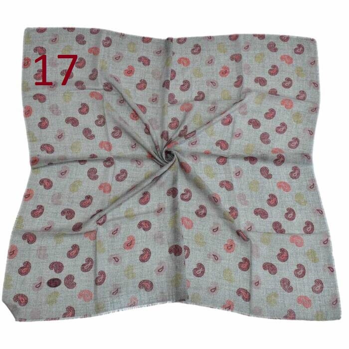 HUZURLU,DESENLİ FLAMLI EŞARP - 16