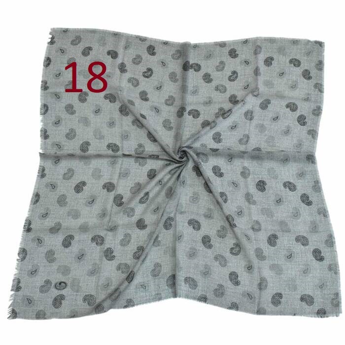 HUZURLU,DESENLİ FLAMLI EŞARP - 17