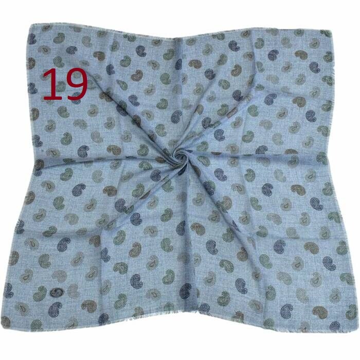 HUZURLU,DESENLİ FLAMLI EŞARP - 18