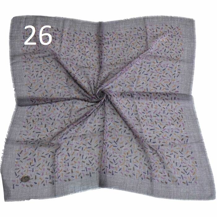 HUZURLU,DESENLİ FLAMLI EŞARP - 25