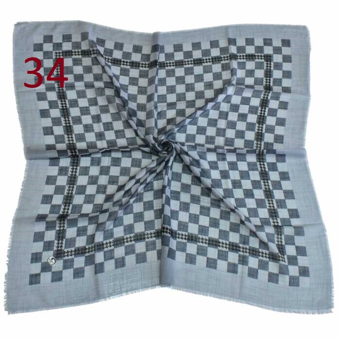 HUZURLU,DESENLİ FLAMLI EŞARP - 33