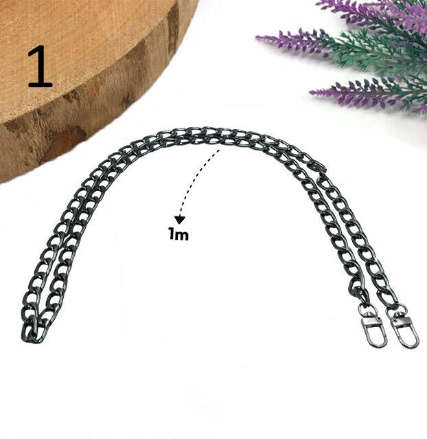 GORA,KANCALI TRAŞLI ALUMİNYUM ZİNCİR [1 MT] 2.9 NK - 1