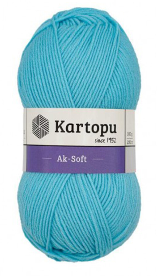 KARTOPU,AK-SOFT K0502 AÇIK TURKUAZ - KARTOPU