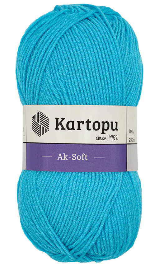 KARTOPU,AK-SOFT K0576 KOYU TURKUAZ - KARTOPU