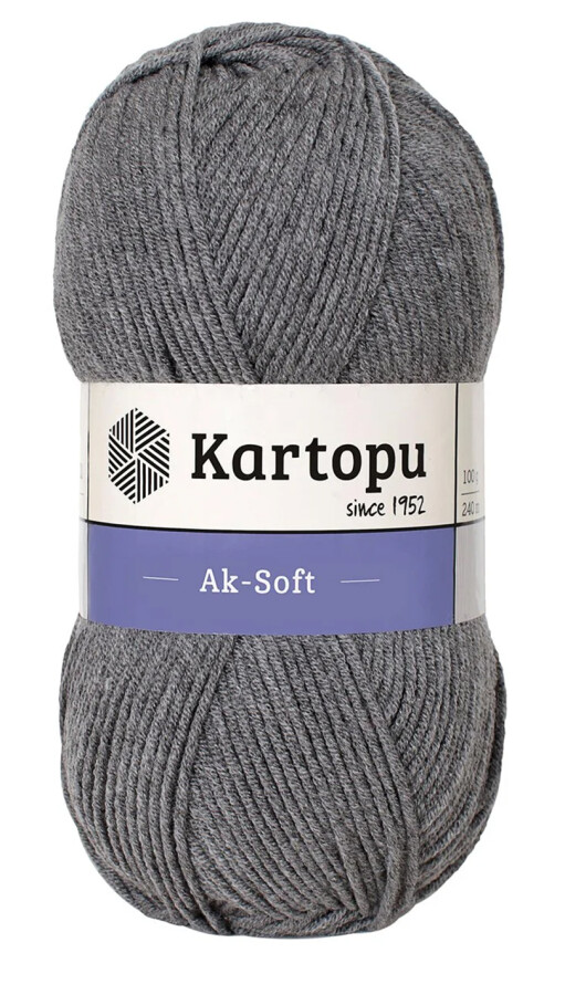 KARTOPU,AK-SOFT K1002 ORTA GRİ - KARTOPU