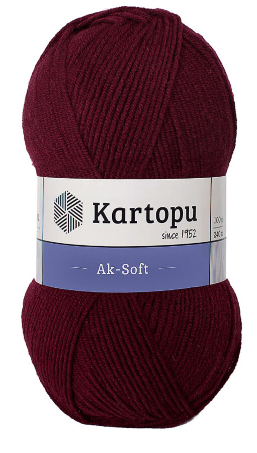 KARTOPU,AK-SOFT K0110 BORDO - KARTOPU