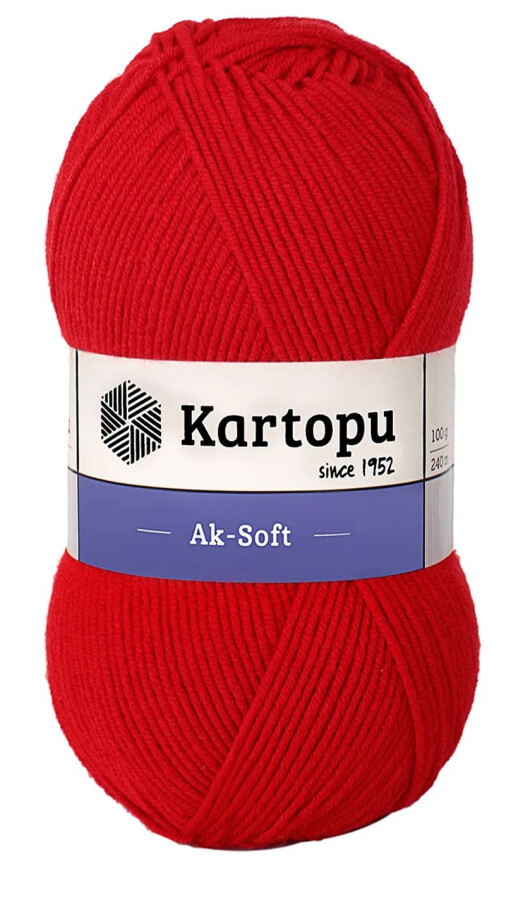 KARTOPU,AK-SOFT K0150 AÇIK KIRMIZI - KARTOPU