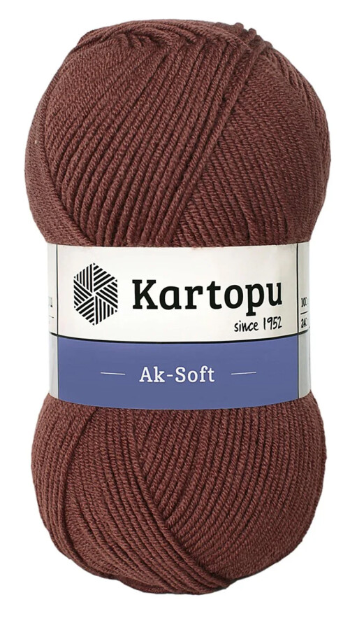 KARTOPU,AK-SOFT K1892 ORTA KAHVE - KARTOPU