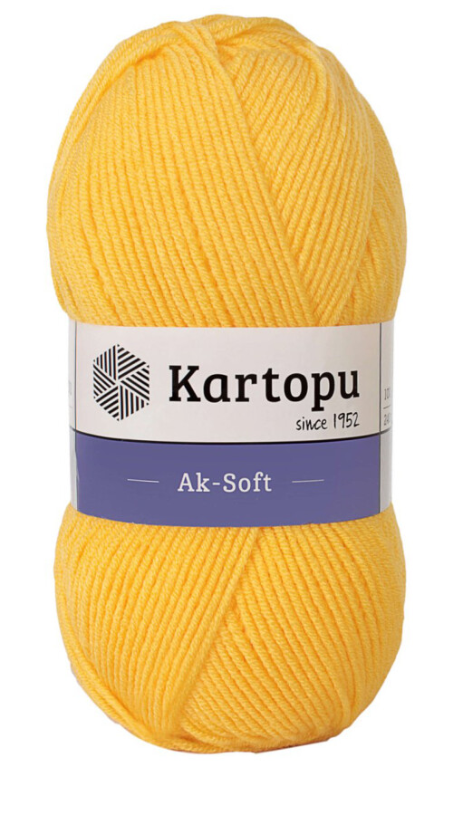 KARTOPU,AK-SOFT K0307 KOYU SARI - KARTOPU