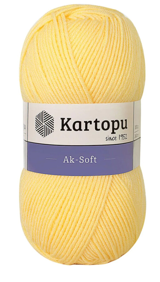 KARTOPU,AK-SOFT K0309 AÇIK SARI - KARTOPU