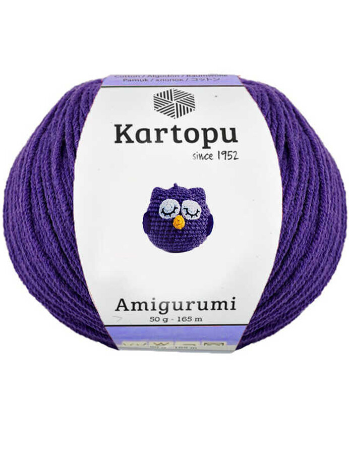 KARTOPU,AMİGURUMİ K0720 MOR - KARTOPU