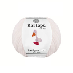 KARTOPU,AMİGURUMİ K0010 BEYAZ - KARTOPU