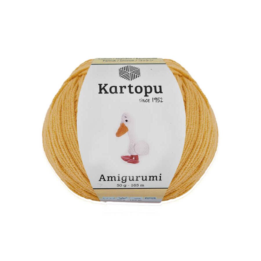 KARTOPU,AMİGURUMİ K0318 KOYU SARI - KARTOPU