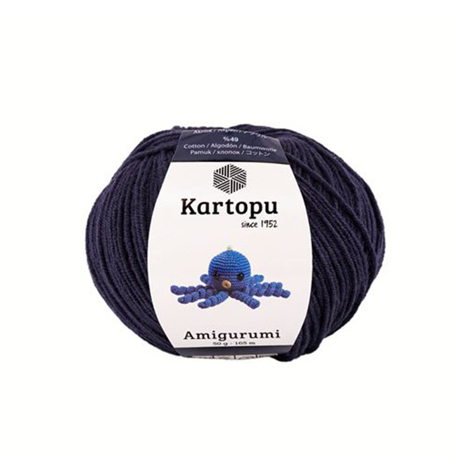 KARTOPU,AMİGURUMİ K0630 LACİVERT - KARTOPU