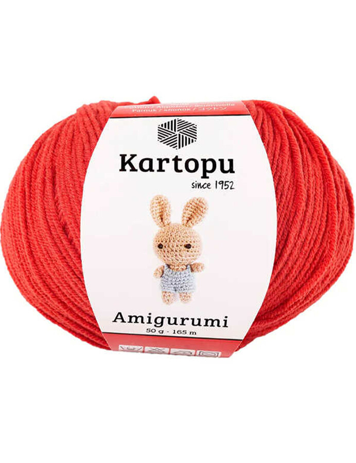 KARTOPU,AMİGURUMİ K1170 NAR ÇİÇEĞİ - KARTOPU
