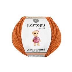 KARTOPU,AMİGURUMİ K1834 KOYU HARDAL - 1