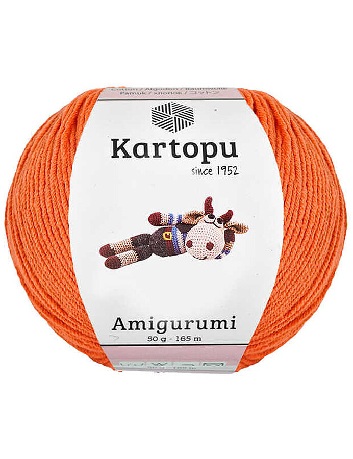 KARTOPU,AMİGURUMİ K0201 TURUNCU - KARTOPU
