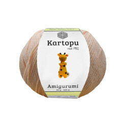 KARTOPU,AMİGURUMİ K0227 AÇIK SOMON - KARTOPU