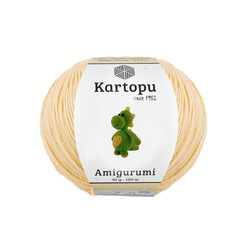 KARTOPU,AMİGURUMİ K0331 AÇIK SARI - KARTOPU