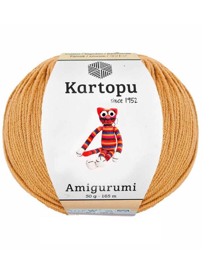 KARTOPU,AMİGURUMİ K0355 HARDAL - KARTOPU