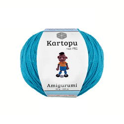 KARTOPU,AMİGURUMİ K0512 KOYU TURKUAZ - KARTOPU