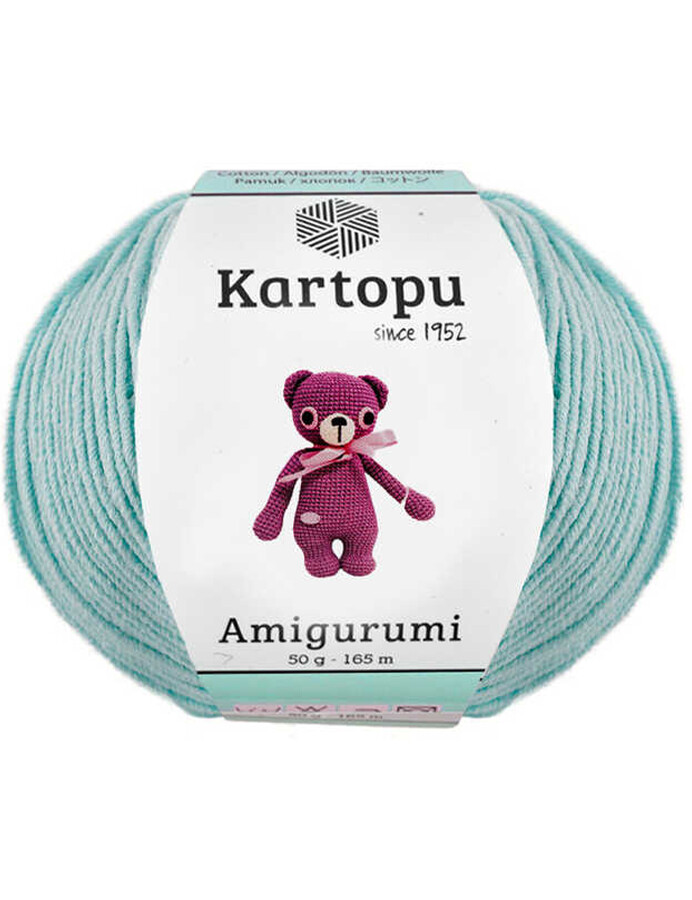 KARTOPU,AMİGURUMİ K0547 CAM GÖBEĞİ YEŞİL - KARTOPU