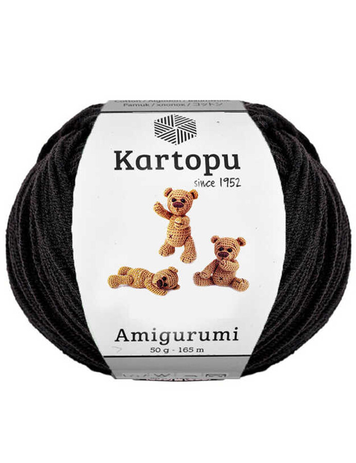 KARTOPU,AMİGURUMİ K0940 SİYAH - KARTOPU
