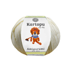 KARTOPU,AMİGURUMİ K0040 KREM - KARTOPU