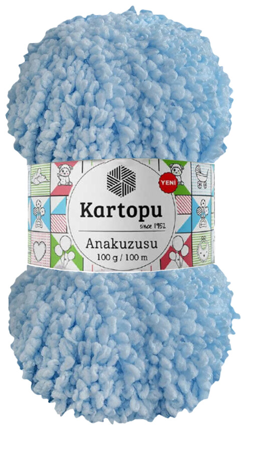 KARTOPU,ANAKUZUSU K0523 BUZ MAVİ - KARTOPU