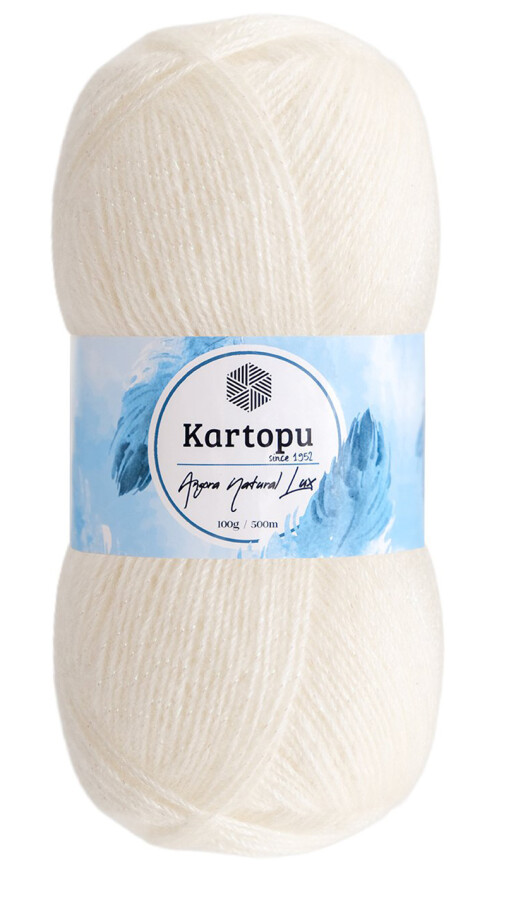 KARTOPU,ANGORA NATURAL LUX K0013 AÇIK KREM - KARTOPU
