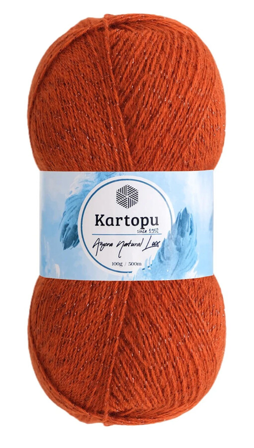 KARTOPU,ANGORA NATURAL LUX K0263 KİREMİT - KARTOPU