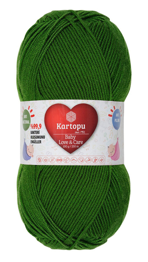 KARTOPU, BABY LOVE & CARE K1391 YEŞİL - KARTOPU