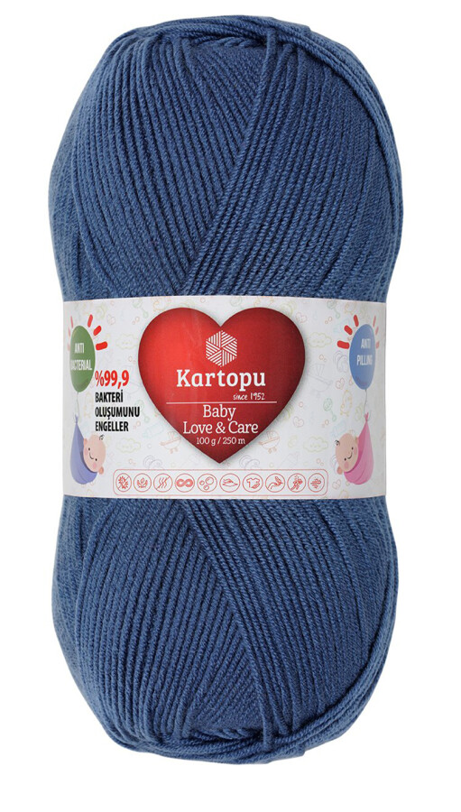 KARTOPU, BABY LOVE & CARE K1533 KOYU MAVİ - KARTOPU