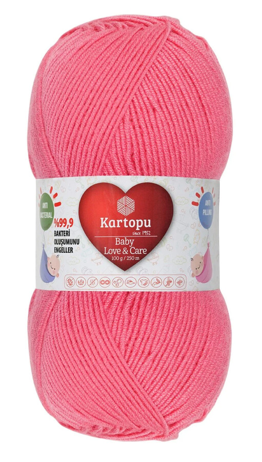 KARTOPU,BABY LOVE &CARE K0244 ORTA PEMBE - KARTOPU