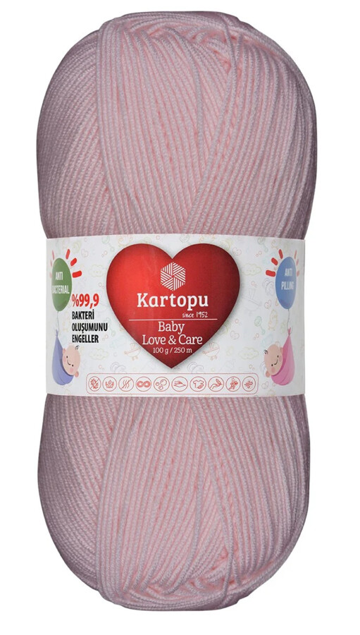 KARTOPU,BABY LOVE &CARE K0255 UÇUK PEMBE - KARTOPU
