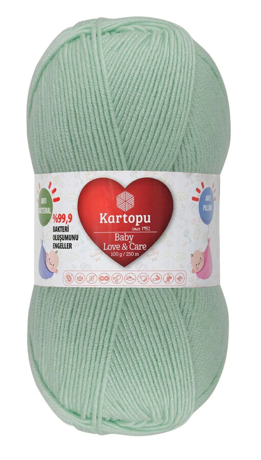 KARTOPU,BABY LOVE &CARE K0485 SU YEŞİL - KARTOPU