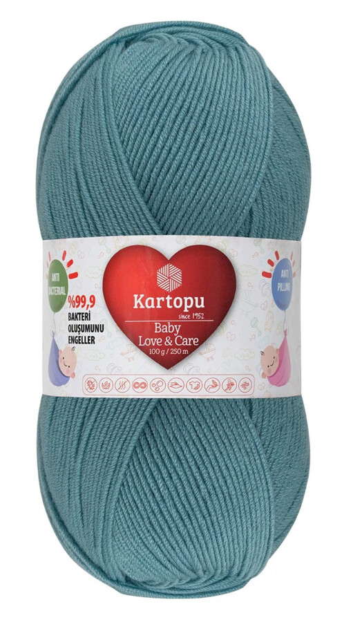 KARTOPU, BABY LOVE & CARE K0490 AZUR - KARTOPU