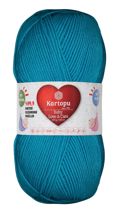 KARTOPU,BABY LOVE &CARE K0576 KOYU TURKUAZ - KARTOPU